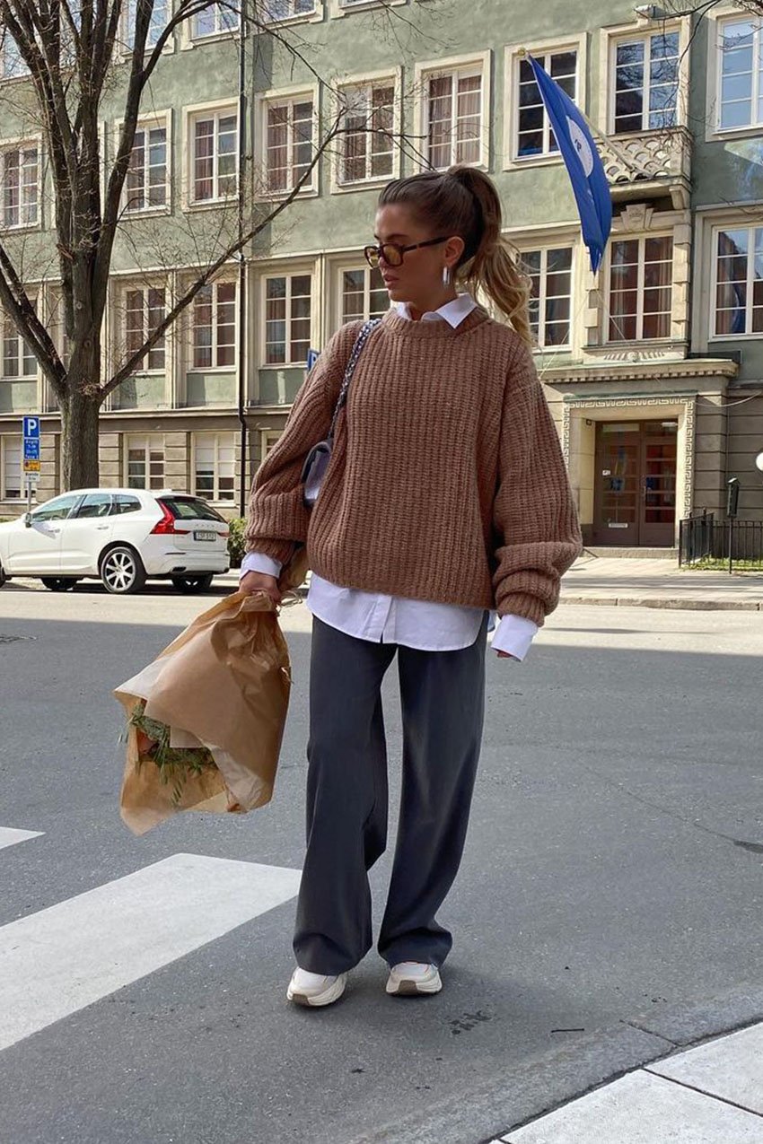 Affordable 2026 fashion trends: elevated layering with a structured shirt